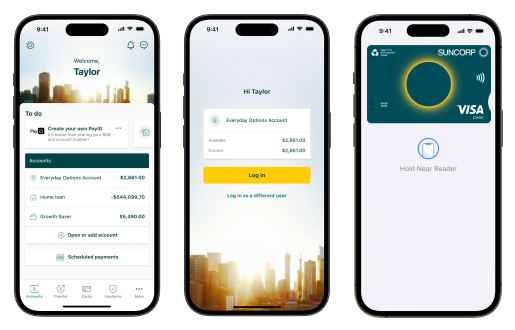 Suncorp Bank App Quick Balance Accounts